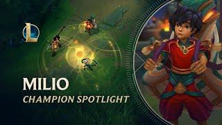 Milio Champion Spotlight  Gameplay - League of Legends