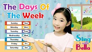 The Days of the Week Song with Actions and Lyrics  Kids Action Song  Sing with Bella