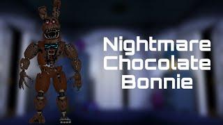 Nightmare Chocolate Bonnie FNAF Speed Edit