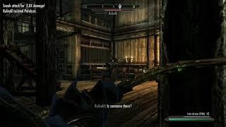 Skyrim - Thalmor embassy - Diplomatic immunity stealth run undetected + save Malborn