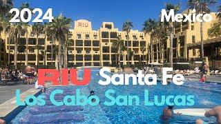Cabo Spring Break 2024 Full Riu Santa Fe Resort Tour Fun in Los Cabos Mexico  TravelFoodFun