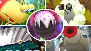 Hey Pikmin - All Bosses + Secret Final Boss & Ending