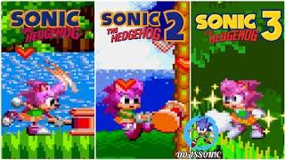 Classic Amy Rose in Sonic Trilogy • Sonic Hack