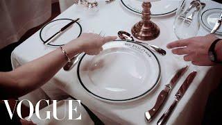 Modern Etiquette Dining Out with Chloe Malle - Vogue