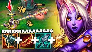 JE MITRAILLE LENNEMI AVEC SORAKA FULL ATTACK SPEED