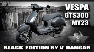 Vespa GTS300 Black Edition MY23 New Vespa GTS Remus Pordoi SIP BGM