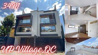 Stylish Modern Townhouse For Sale in UP Village Quezon City