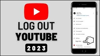 How to Logout of YouTube Account on Mobile 2024 Update  Sign Out of YouTube Account