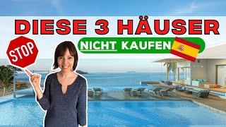  3 Arten von Häusern die du NIEMALS kaufen solltest.