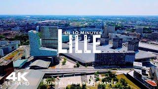 LILLE 2024  RIJSSEL Drone Aerial 4K  FRANCE Hauts-de-France