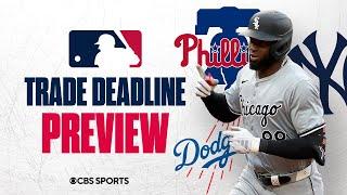 MLB TRADE DEADLINE PREVIEW Yankees Dodgers & Phillies BUYERS At Deadline? I CBS Sports