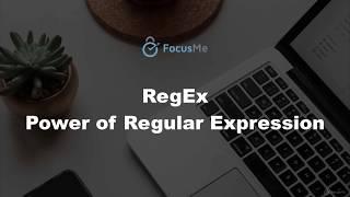 FocusMe - Power of Regular Expression