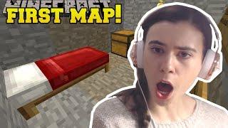 REACTING TO THE FIRST MINECRAFT MAP