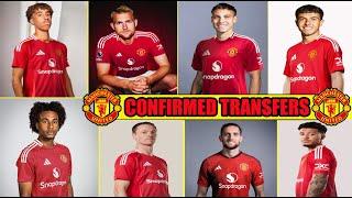 MANCHESTER UNITED CONFIRMED TRANSFERS SUMMER 2024  Leny YoroDe LigtZirkzeeRabiotZubimendi...