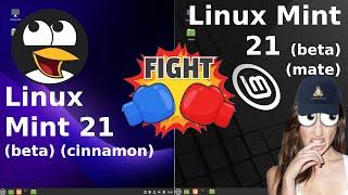 Linux Mint 21 Cinnamon vs Linux Mint 21 Mate