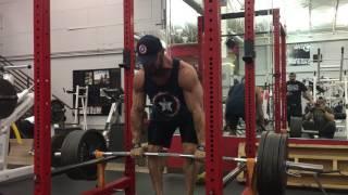 Rack Deadlift With Bands