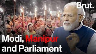 PM Modi finally speaks on Manipur in Parliament