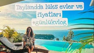 TÜRKİYEDEN UCUZ LÜKS EVLER  KOHPHANGAN’DA BİR GÜNÜM #vlog