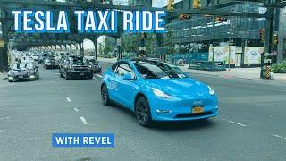 Revels Tesla Taxi NYC