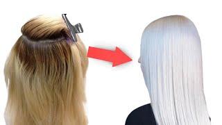 How to dye your hair in SUPER BLONDE step by step