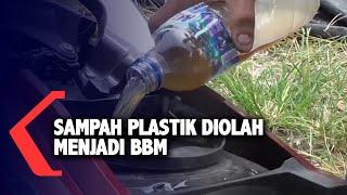 Sampah Plastik Diolah Menjadi BBM