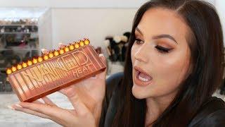 Urban Decay Naked Heat Collection  Tutorial Review & LIVE SWATCHES