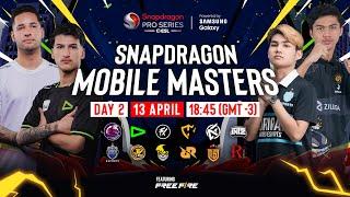  LIVE Snapdragon Mobile Masters 2024  Day 2  Free Fire