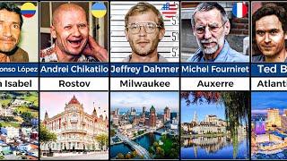 Cities Where Serial Killers  Kill Their Victims pt2