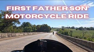 First Father & Son Ride