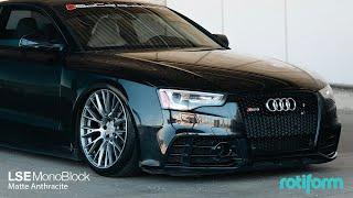 Rotiform RC201 LSE  Matte Anthracite  20x10  Audi RS5