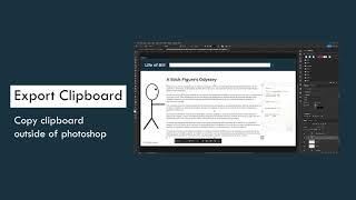 Copy Photoshop Clipboard Outside of Photoshop