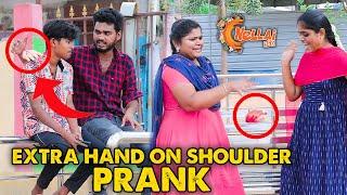 Extra Hand On Shoulder Funny Prank @Nellai360