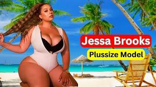 Plussize Model Jessa Brooks Biography  Lifestyle  Career  Facts  Body Measurements  Curvy