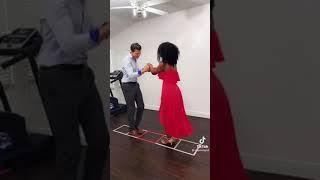 Salsa basic steps- with a partner- stepsongrd