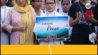In solidarity to Christians suffering in Manipur Peaceful Candlelight March was organized by ACF
