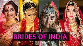 Brides from Different States of INDIA. Brides of India