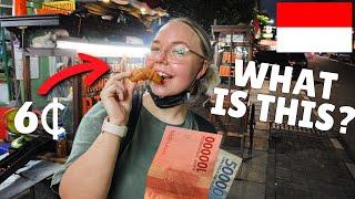 FIRST TIME eating Martabak and Bakso Indonesian Street Food in Jakarta