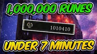 Elden Ring BEST 1000000 RUNE FARM in 7 MINUTES