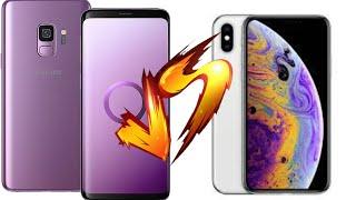 Samsung Galaxy S9 vs iPhone XS  ¿Cual es mejor en 2023?