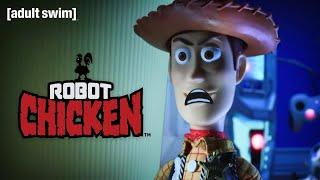 The Toy Story Gang Face Andys New Toy  Robot Chicken  adult swim