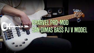 Charvel PRO-MOD SAN DIMAS BASS PJ V Model Demo - ‘Take A Spin’ by Bassist 김성현 Sunghyun Kim