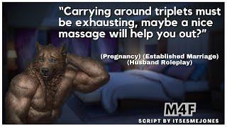 Your Werewolf Husband Helps You With Your Triplets Pregnancy Husband Roleplay ASMR M4F