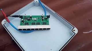 How to use a motherboard Reverse POE Switch outdoor