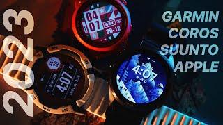 Лучшие Устройства 2023 - Спортивные Часы Автономность Цена и Качество - Garmin Suunto Coros Apple