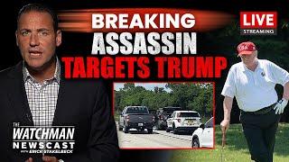 President Trump TARGETED by Assassin Israel BLOCKS Houthi Ballistic Missile Watchman Newscast LIVE