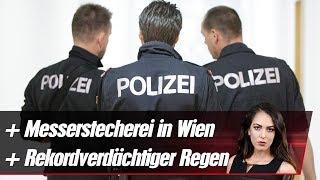 Messerstecherei in Wien ++ Rekordverdächtiger Regen  krone.at NEWS