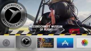 Messerschmitt Museum of Flight goes Apple TV - All Movies in Full HD available