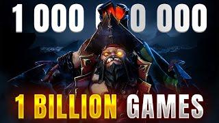 1000000000 Pudge Games - Most favorite Hero in Dota 2 History - 1 Billion Pudge Matches