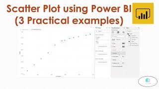 How to create scatter chart in Power BI - with 2 practical examples and Illustration - easy way HD