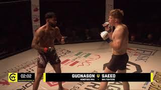 GUDNASON VS SAEED - 185lbs Amateur MMA Contest #CWSE24